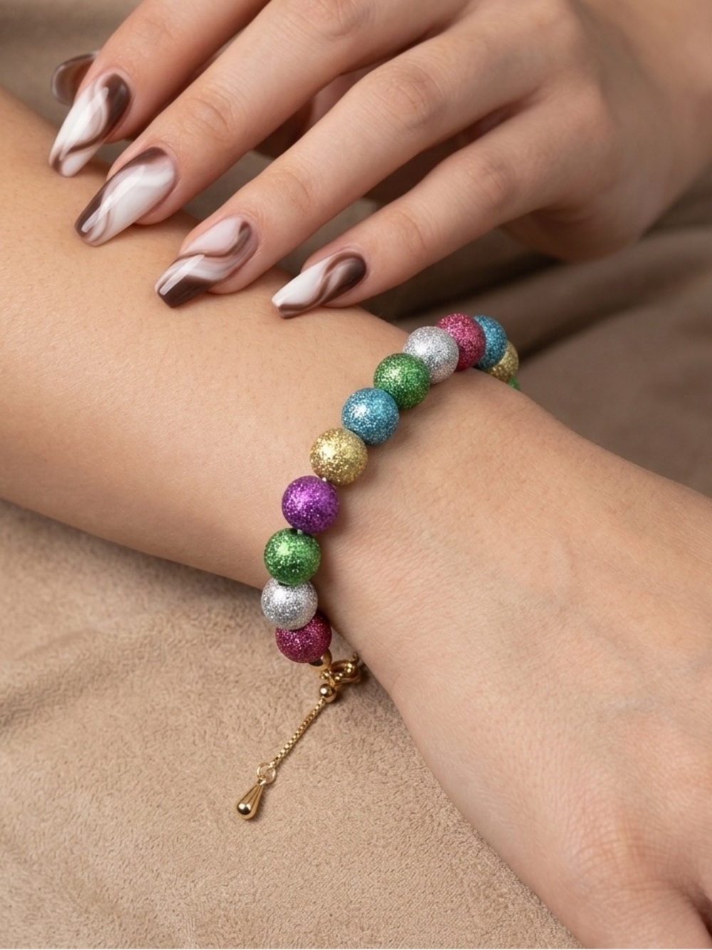 BEADED adjustable bracelet